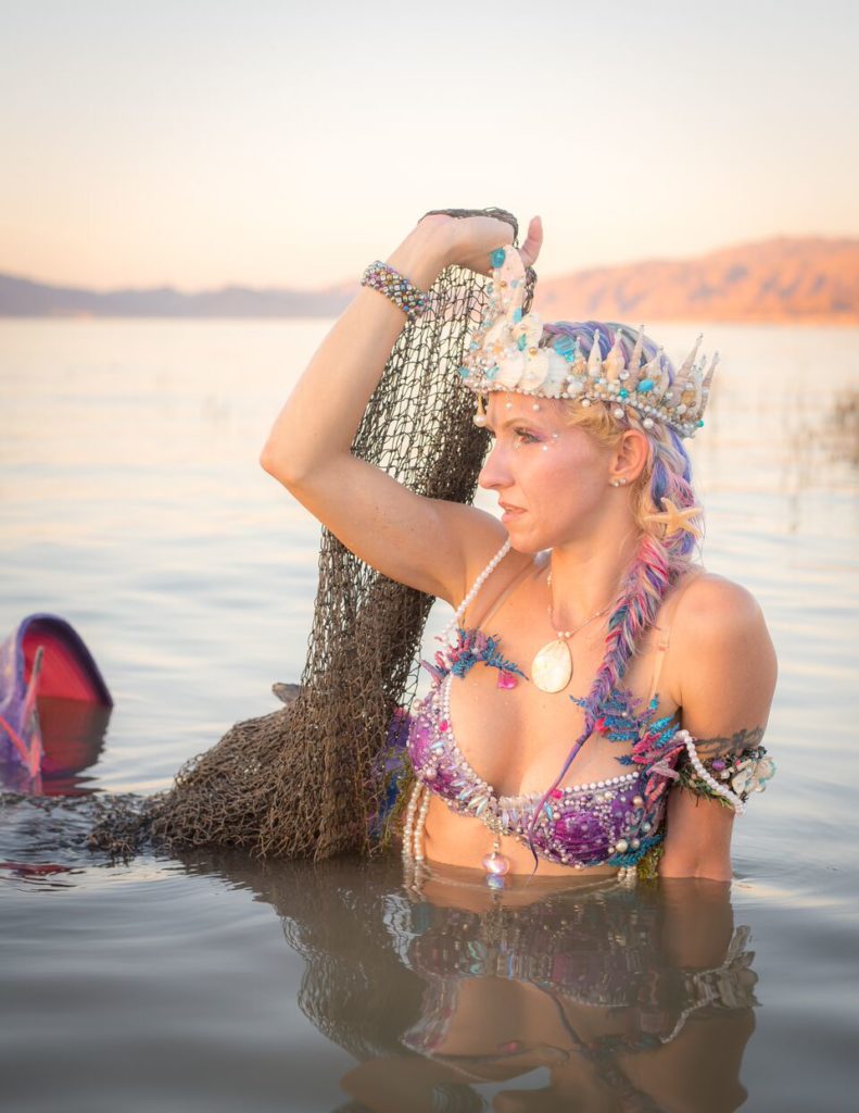 Real Mermaid Alesha from Law Vegas