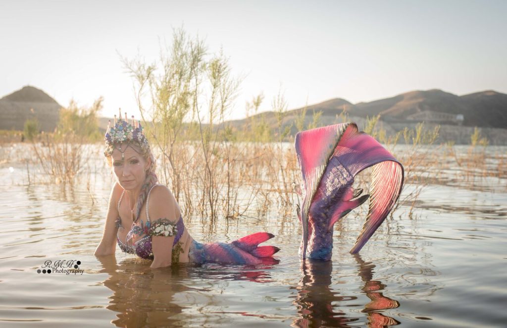 Real Mermaid Alesha from Law Vegas