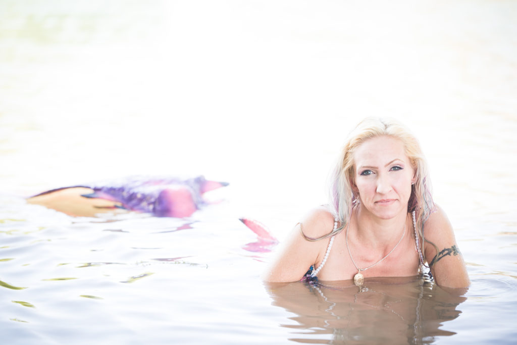 Real Mermaid Alesha from Law Vegas