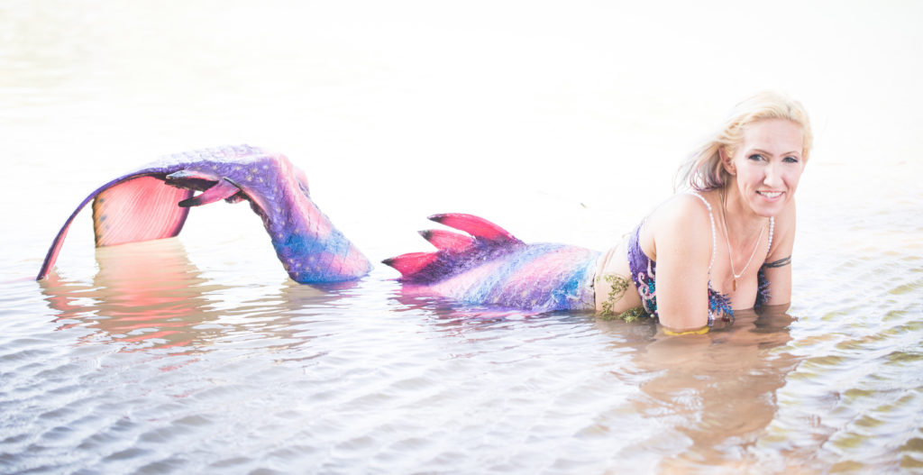 Real Mermaid Alesha from Law Vegas