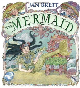 Jan Brett book review "The Mermaid"