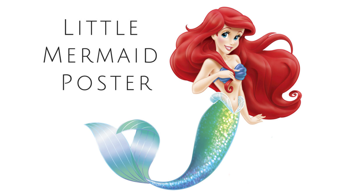 Little Mermaid 2025 Poster Brynn Corabel